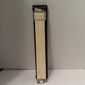 Keiffel & Esser Co Slide Rule in Black Case - Precision Calculator N4081-3